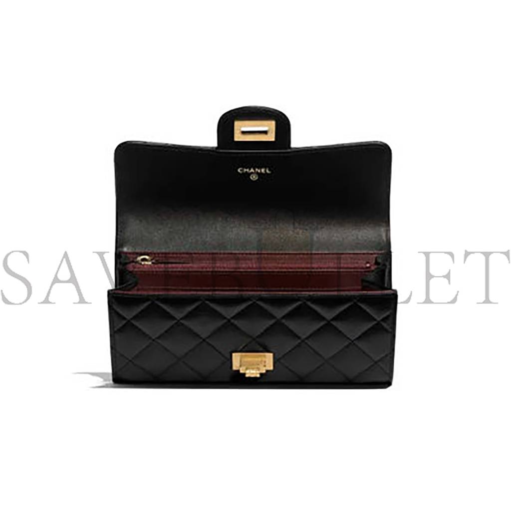 Ch*el 2.55 long flap wallet a80829 y04634 c3906 (19.4*10.5*3cm)